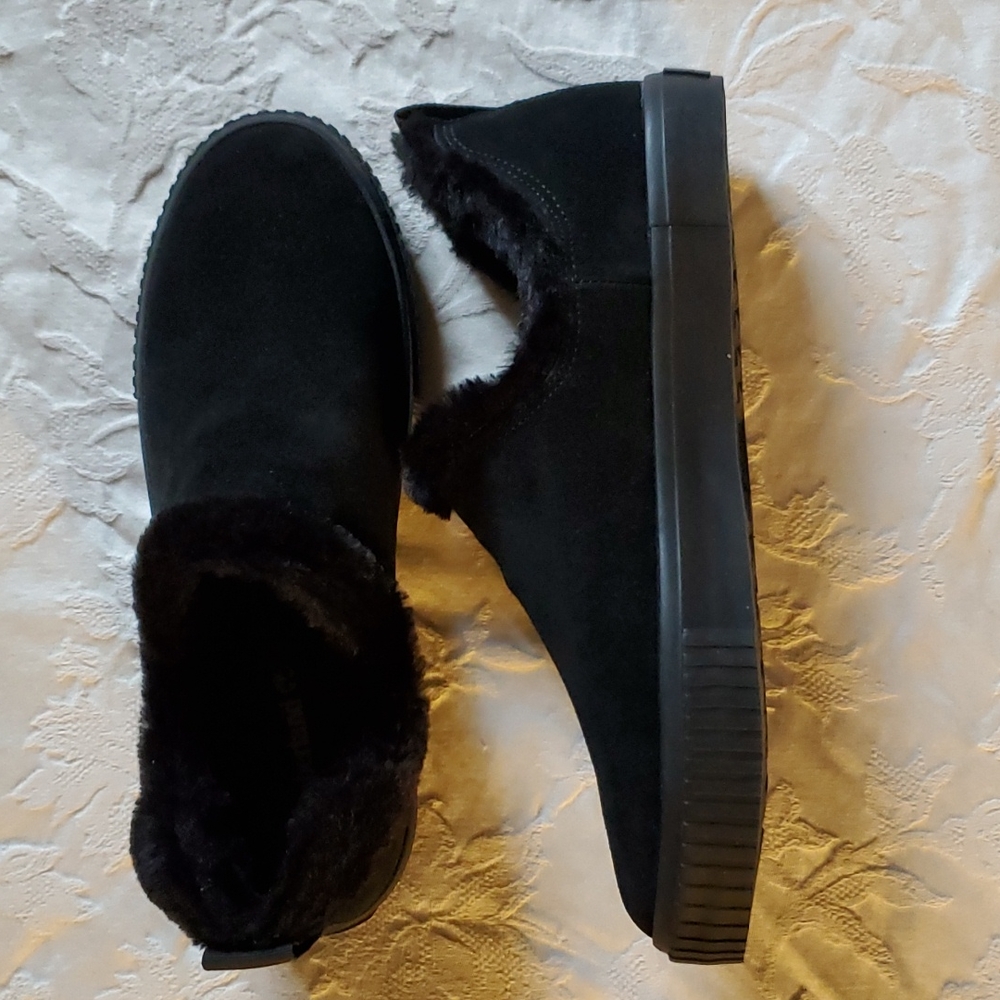 Timberland Black Suede Shoes, size 9.5